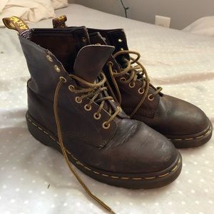 Brown Dr martens!